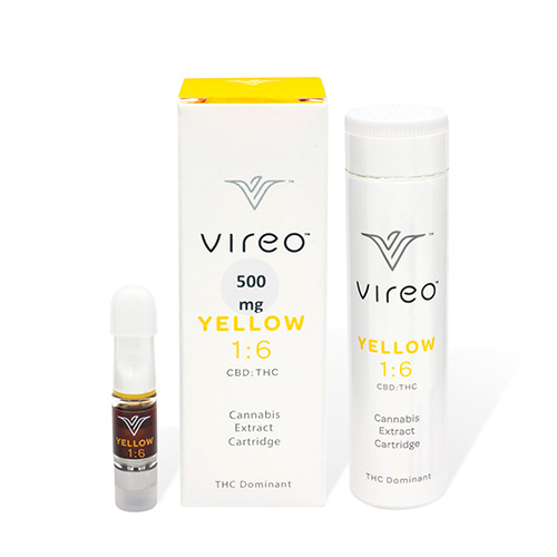 Vireo Yellow Cannabis Extract Cartridge