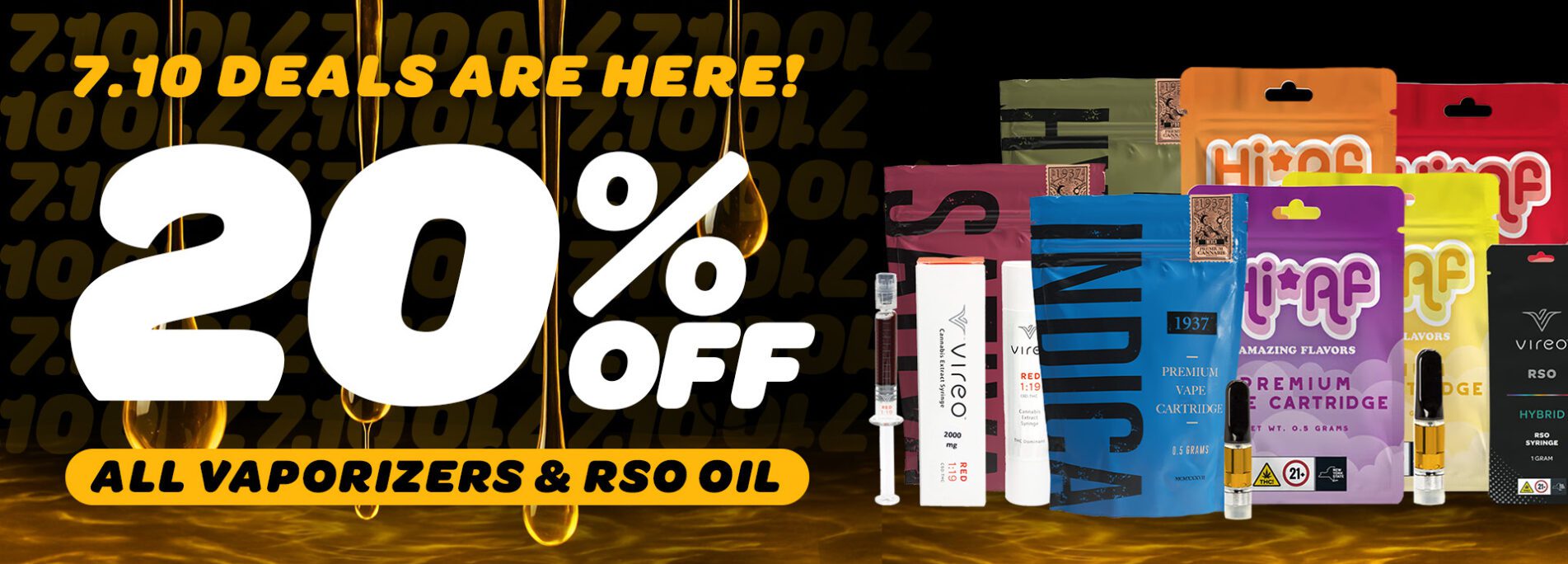 710 OIL SALE!!!