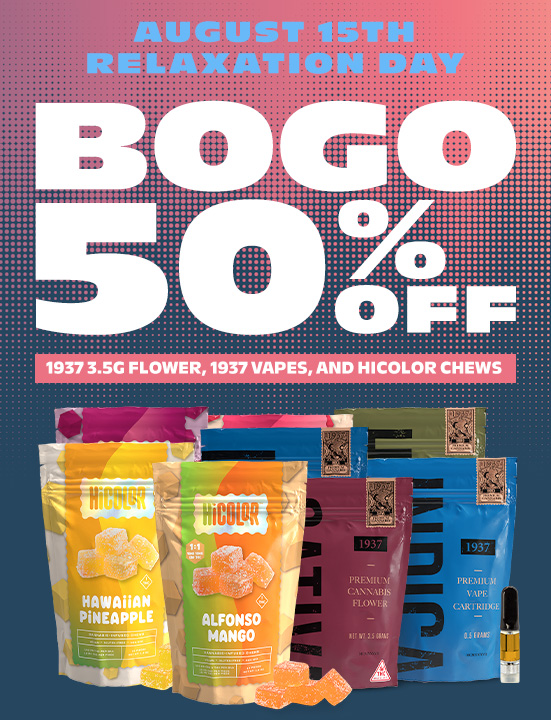 BUY ONE GET ONE 50% OFF SELECT ITEMS!